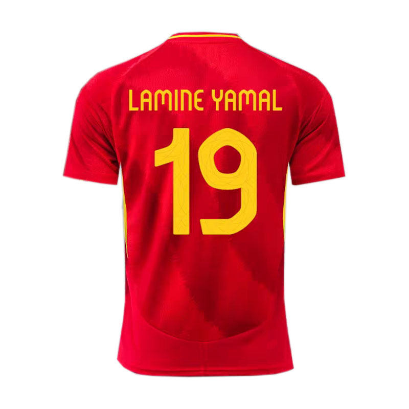 2025 Spain soccer jerseys men kids kits PEDRI Espana MORATA FERRAN GAVI LAMINE YAMAL MLLORENTE CARVAL OLMO 24 25 26 football shirts fans Player