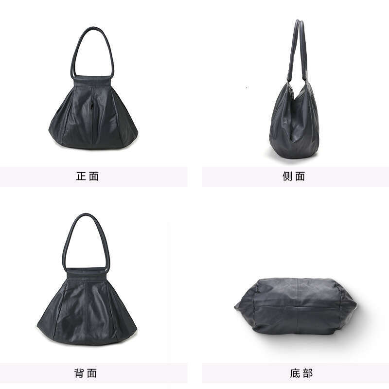 Tote Bag Soft Lazy New Autumn Style Shoulder Large Capacity High End Handbag Genuine Leather Women S Bag Lady Bags