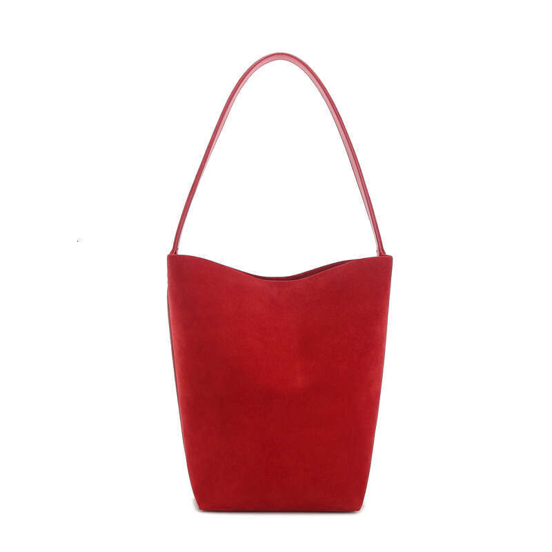Tote Bag Suede Tote Reverse Travel Performance Large Capacity Suede Leather Women S Bag Commuting Single Shoulder Bucket Bag Lady Bags