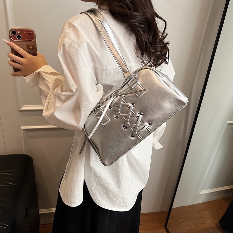 New Fashion Bow Women's Handbag trend Style Solid Color Shoulder Bag Designer Daily Commuter Women's Crossbody Bag Shoulder Bag