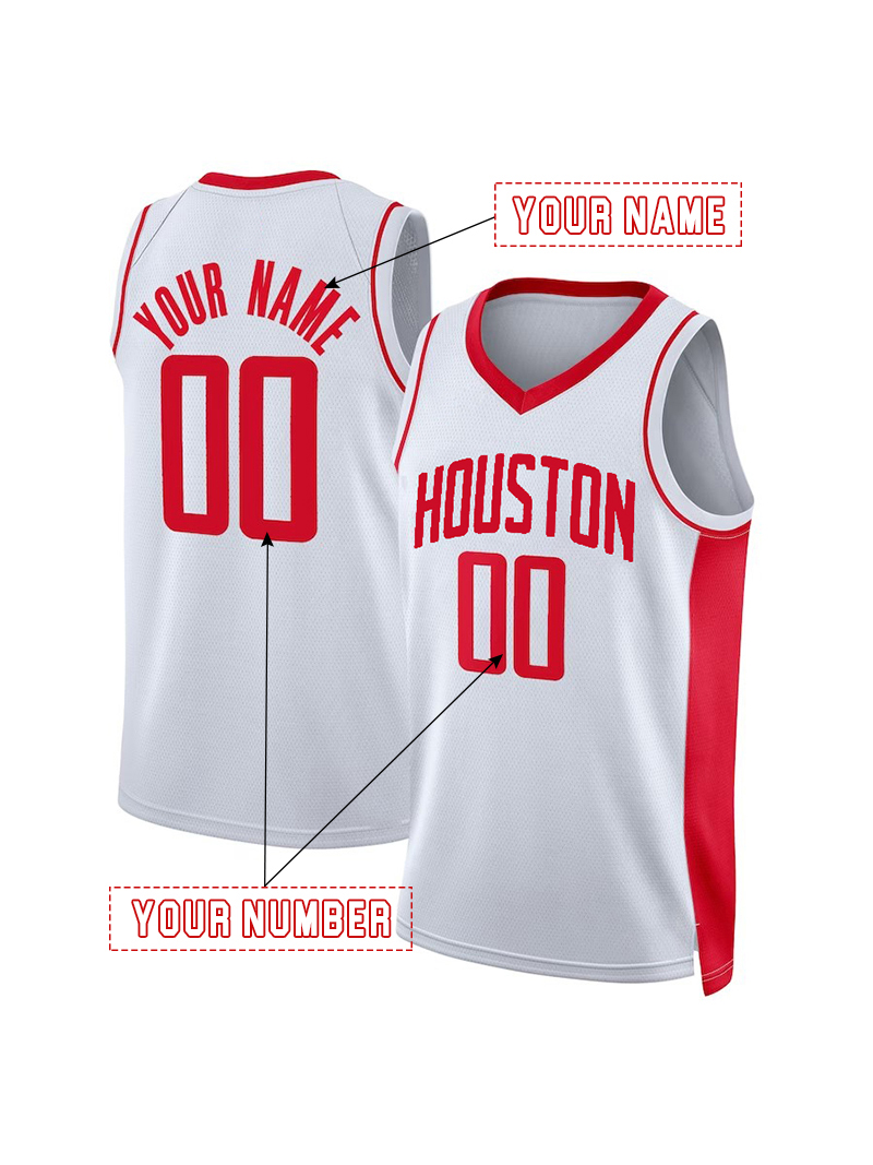 GREEN 4 2025 City Edition Basketball Jerseys THOMPSON 1 SENGUN 28 VANVLEET 5 S BROOKS 9 Custom Jerseys Sweatshirt - Embroidered Hygroscopic