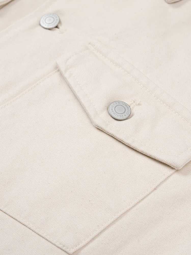 SIMWOOD High Standard Series 2024 Autumn New Oversize Southern Jackets Men Chest Pockets Fashion 00% Cotton Jackets W250524