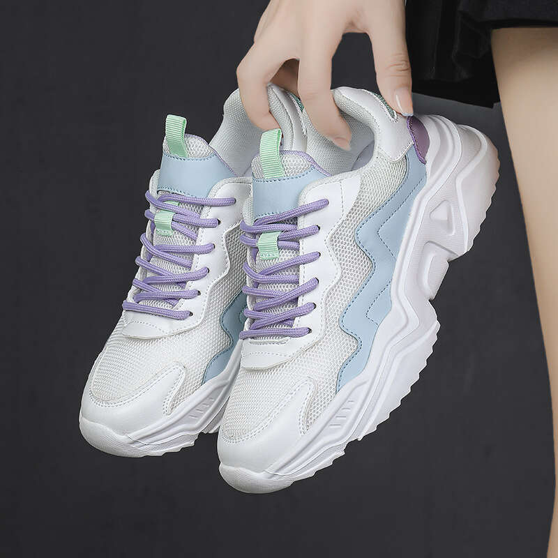 Designer Women's Shoes, Dad's Shoes, 2025 Summer Sports Shoes, Running Shoes, Student Walking Shoes, Height Increasing Thick Soled Mesh Shoe