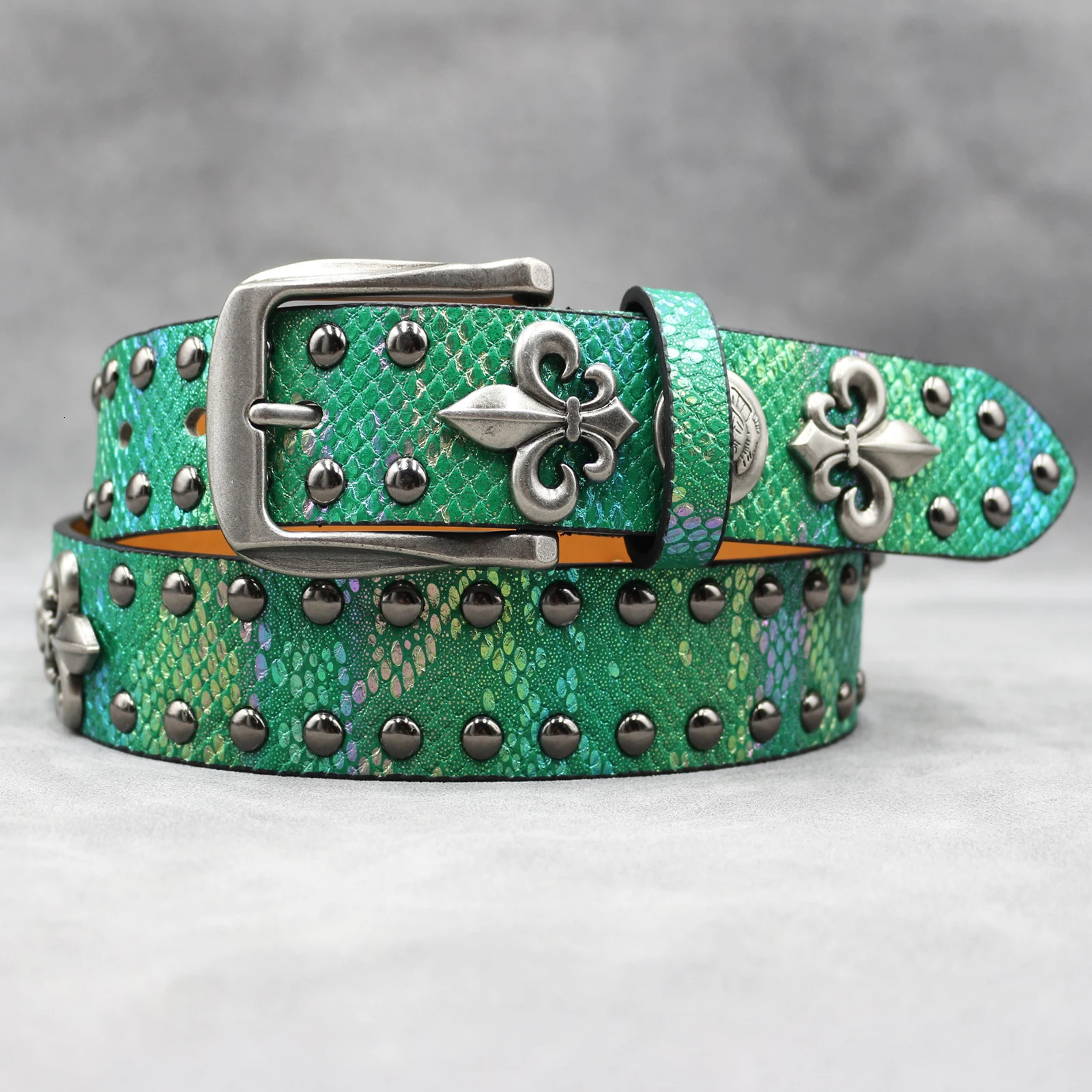 Riveted Belts Fashion Exquisite Trend Hip-hop Jeans Belt Punk Western Women Cowboy Women Cowboy Belt 250520