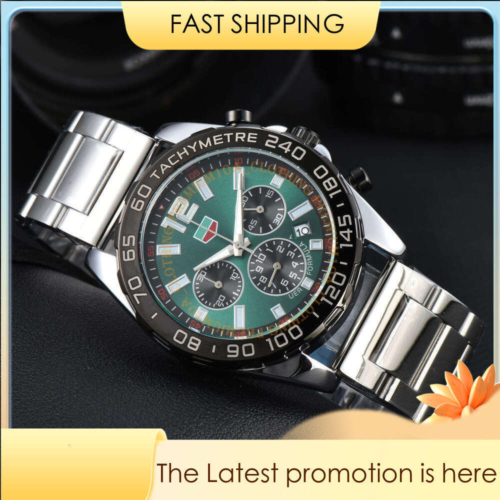 Senna Tagly Heuer Watch Superclone Mens Watch Man Tagly F1 Watch Quartz Automatic AAA Luxury Designer Watch Mens Watches Montre De Luxe Armbanduhr Luxus-uhren 855