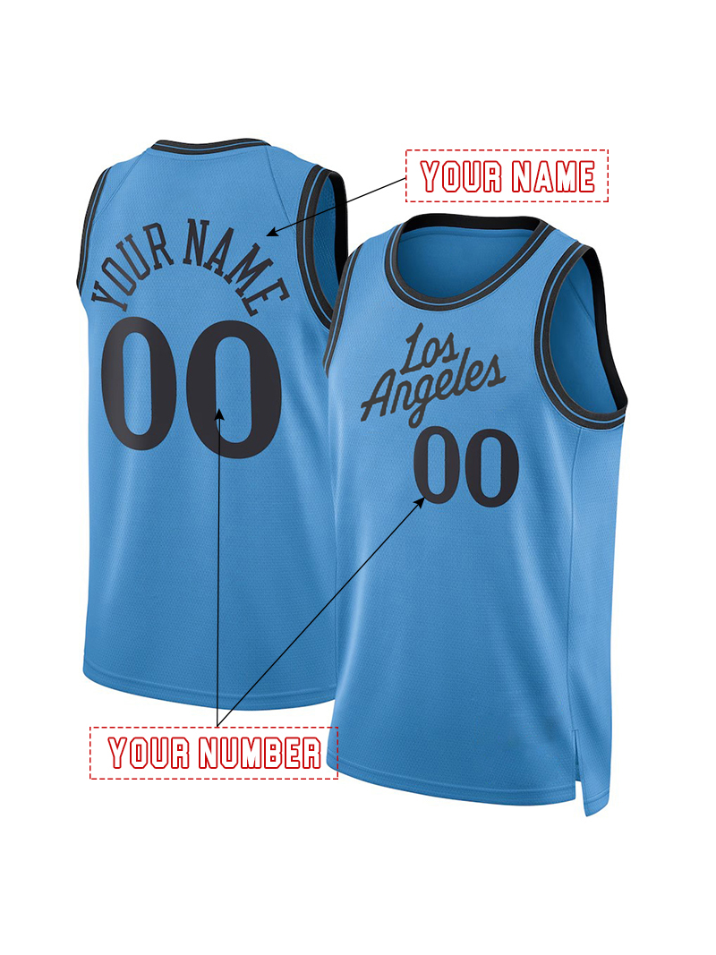 LEONARD 2 2025 City Edition Basketball Jerseys HARDEN 1 POWELL 24 ZUBAC 40 TUCKER 17 Custom Jerseys Sweatshirt - Embroidered Hygroscopic