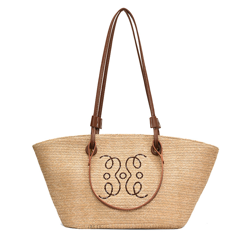 Designer Bag Luxury Bag Designer Bags Handbag Fashion Bags Shoulder Bag Underarm Boston Messenger Single Shoulder Armpit Straw