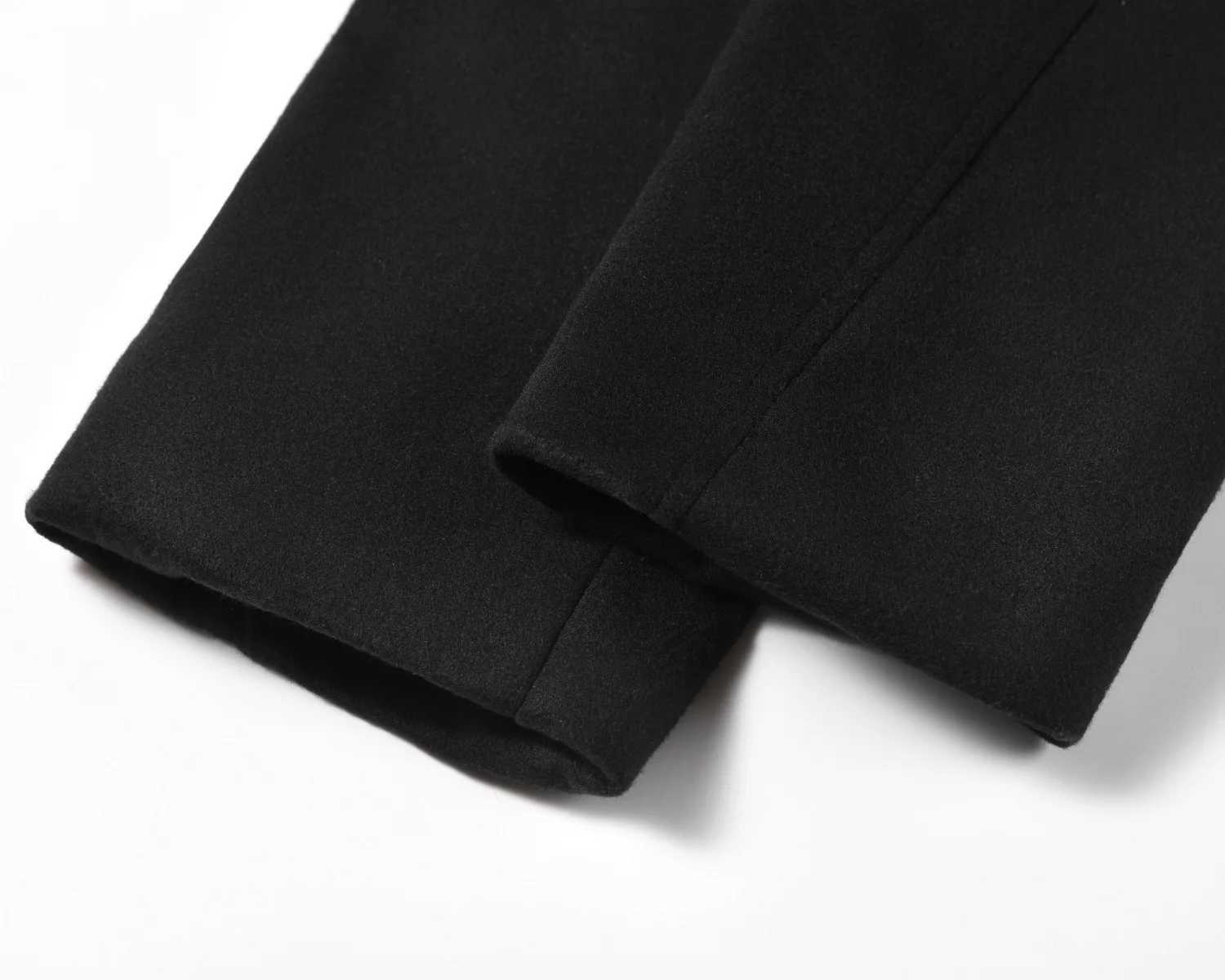 High Street Trendy Mens Coats Softened Thickened Zippers Non-stained Jackets Men W250524