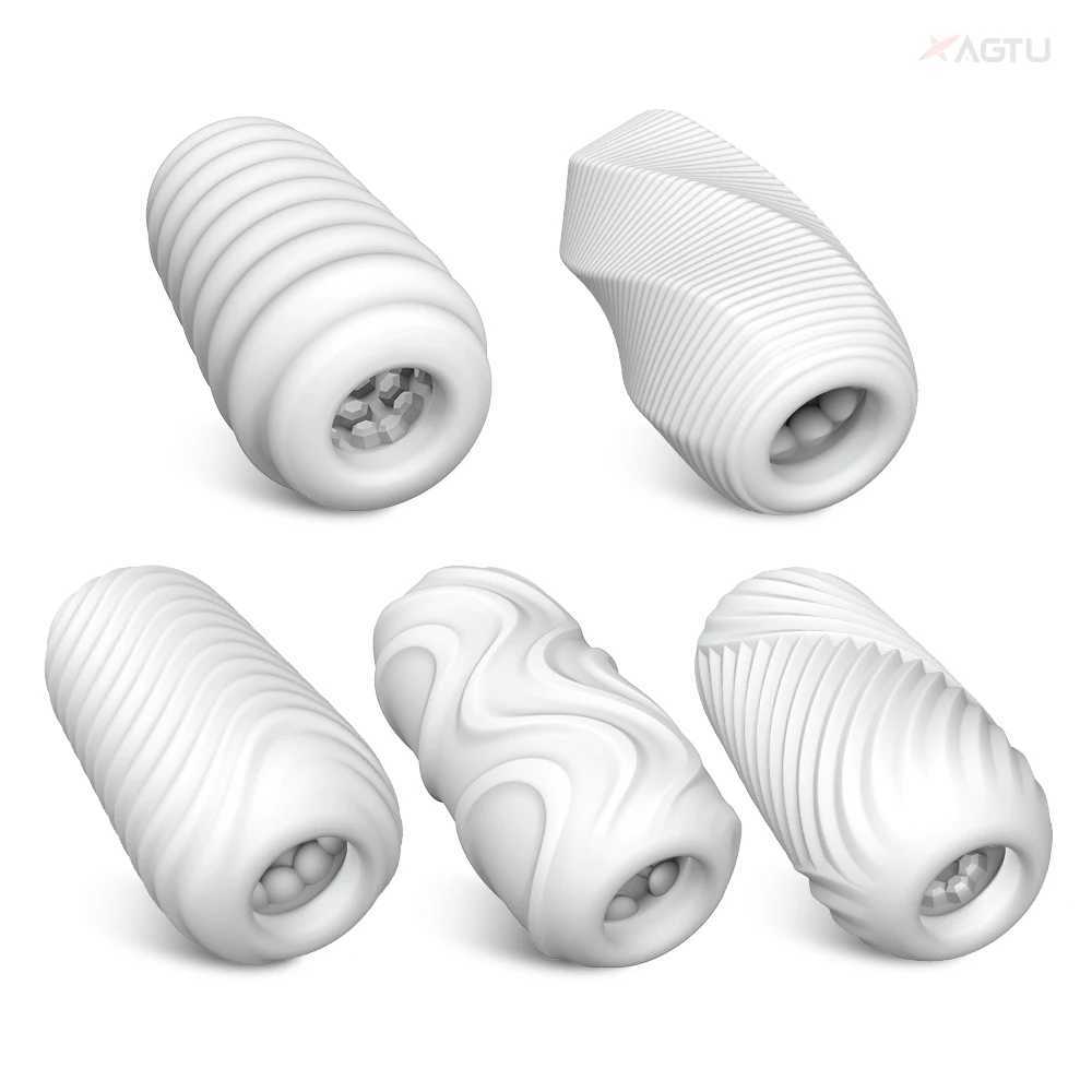 Male Masturbation Goods Silicone Stretchable Masturbator for Men Pocket Pussy Waterproof Sex Toy for MenXJ250524