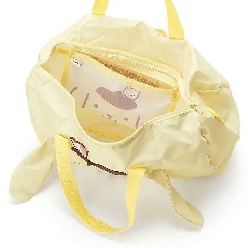 Sanrio Folding Travel Bag Cinnamoroll Portable Luggage Bag Hello Kitty Kuromi Suitcases and Travel Bags Travel LuggageW250524