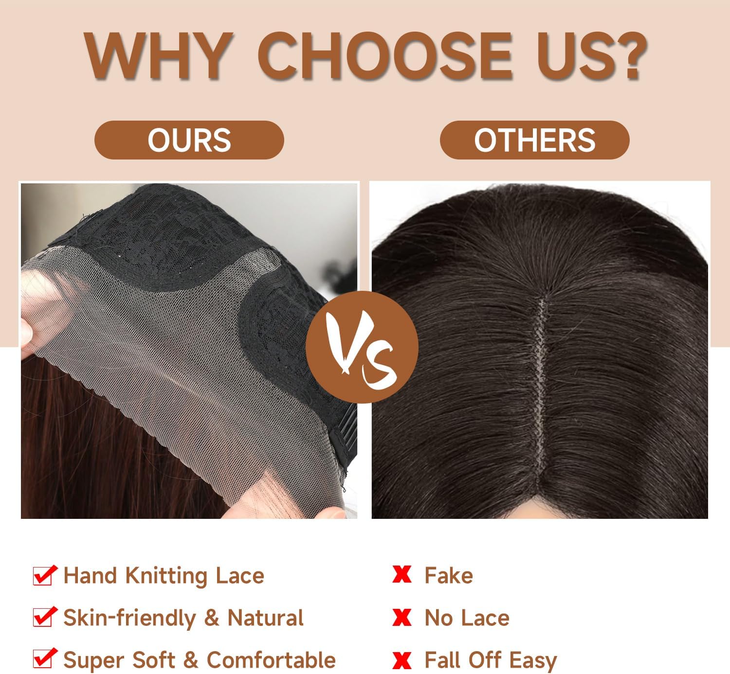 26 inch T-part lace wig synthetic heat-resistant wig | 13x4x1 synthetic lace front wig | long wave wig for women