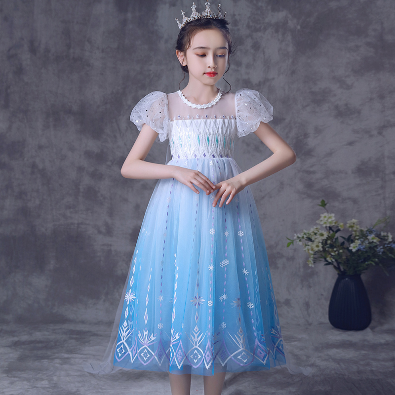 Disney girls' dress little girl's skirt spring autumn summer outfit comfortable and soft princess dress for holiday birthday party Children&