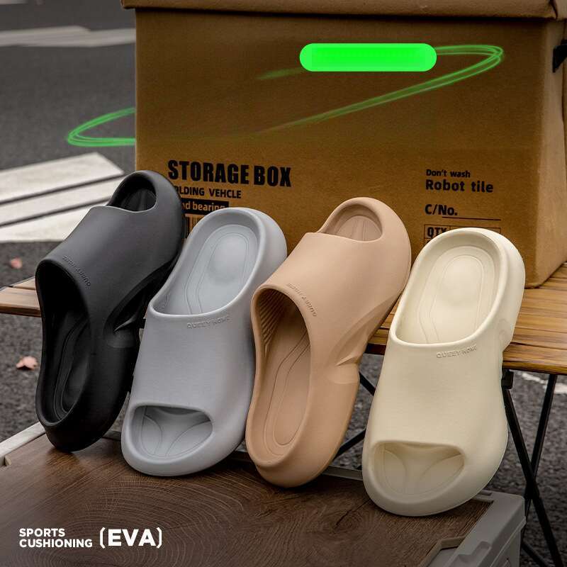2025 New Designer Sandals EVA Slippers For Women's Summer Indoor Non Slip Silent Slippers For Home Use Lightweight Thick Soled Men's Sandals