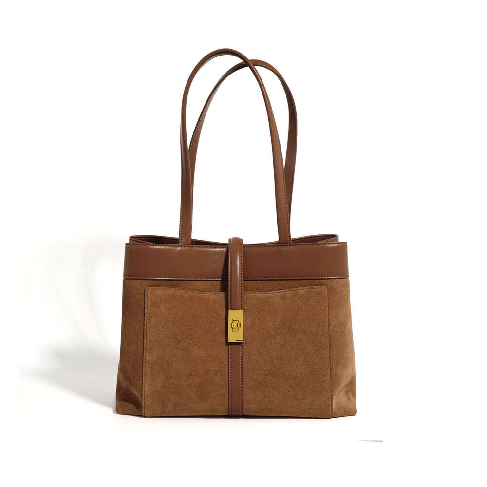 Tote Bag Matte Tote With Niche Design High End Texture Work And Commuting Women S Bag Handheld Underarm Shoulder Bag Lady Bags