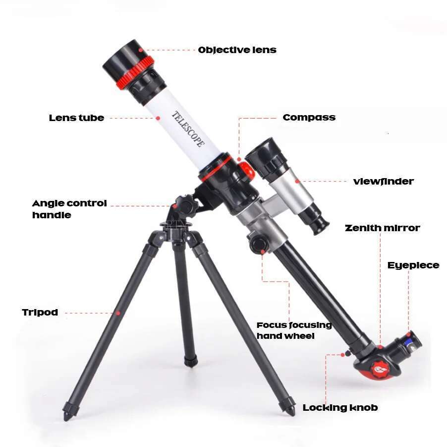 Professional Astronomical Telescope Powerful Monocular Portable HD Moon Space Planet Observation Gifts For Children
