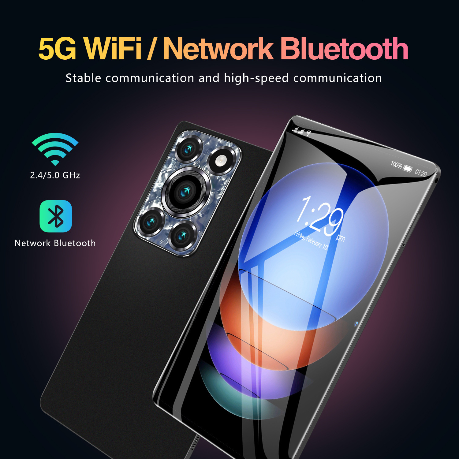 New 10.1-inch Pad 12 Pro Android Smart Bluetooth Full Network Tablet
