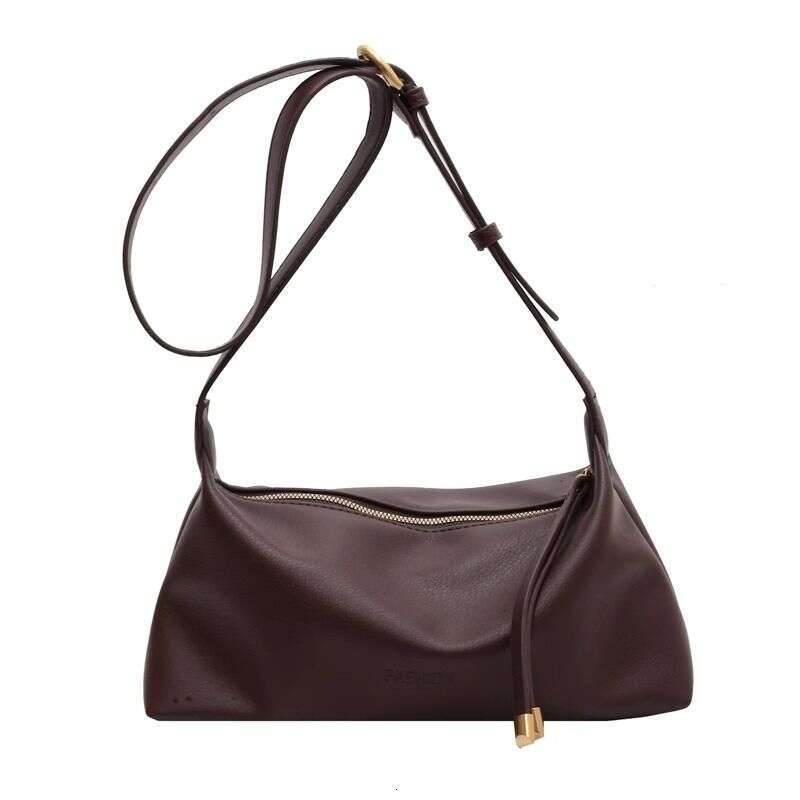free shipping Women 2025 New Trendy and Fashionable Dumpling Bag with a Niche Texture Single Shoulder Underarm Bag