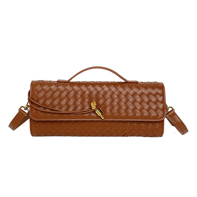 Crossbody hot selling 2025 new handmade woven fashionable medieval French stick bag exquisite banquet handbag