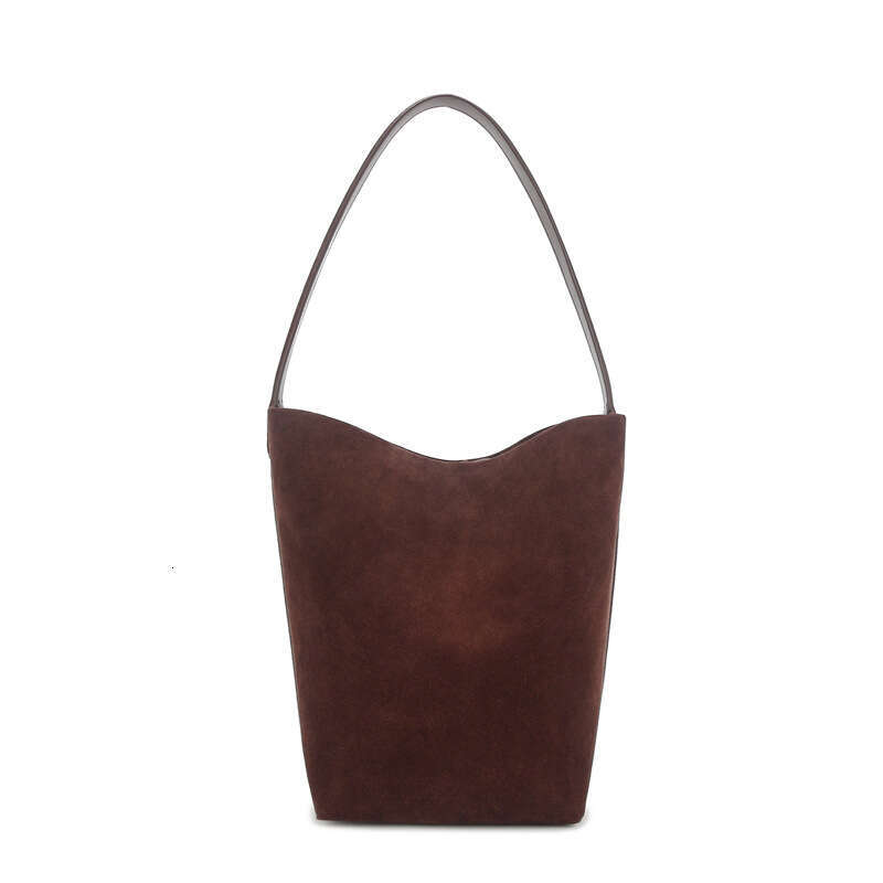 Tote Bag Suede Tote Reverse Travel Performance Large Capacity Suede Leather Women S Bag Commuting Single Shoulder Bucket Bag Lady Bags