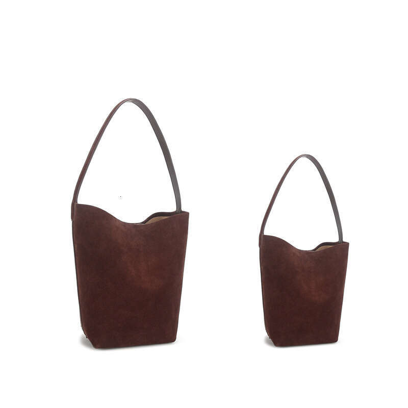 Tote Bag Suede Tote Reverse Travel Performance Large Capacity Suede Leather Women S Bag Commuting Single Shoulder Bucket Bag Lady Bags
