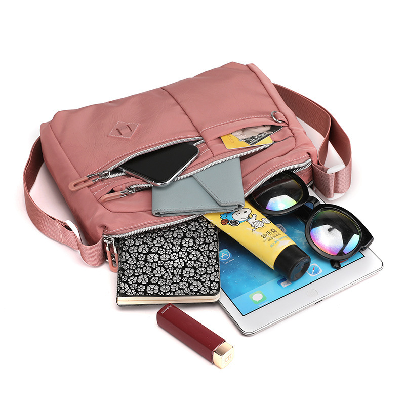Colorful new fashionable and simple single shoulder women's crossbody bag designer, trend large capacity multifunctional splash proof backpack