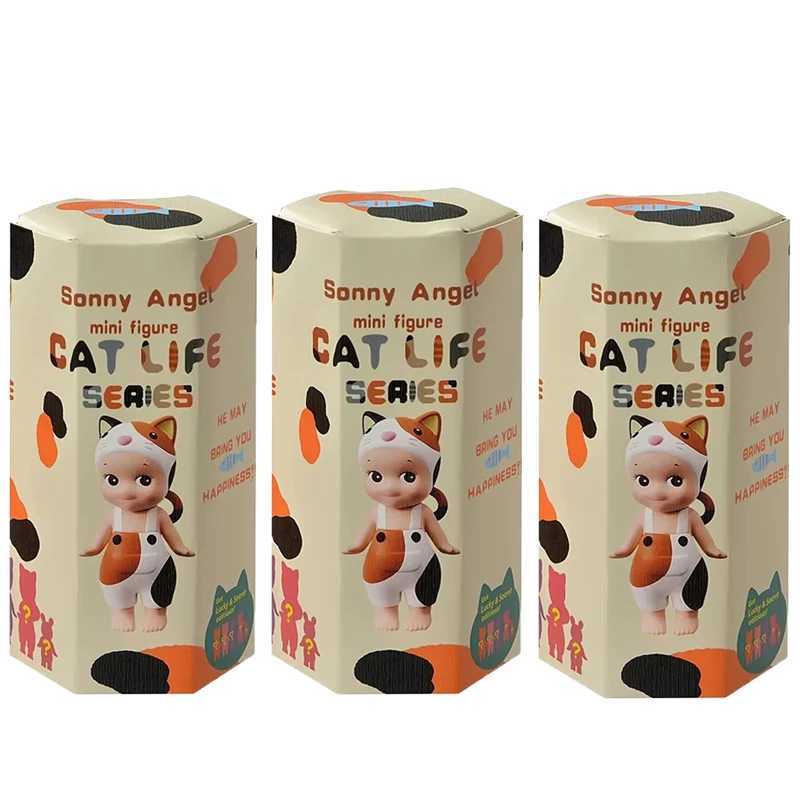 2025 Cute Cat Angel Anime Figures Blind Box Ornaments Dolls Fans Children Gift New S Angel Figure Dream Series Blind Box Z250524
