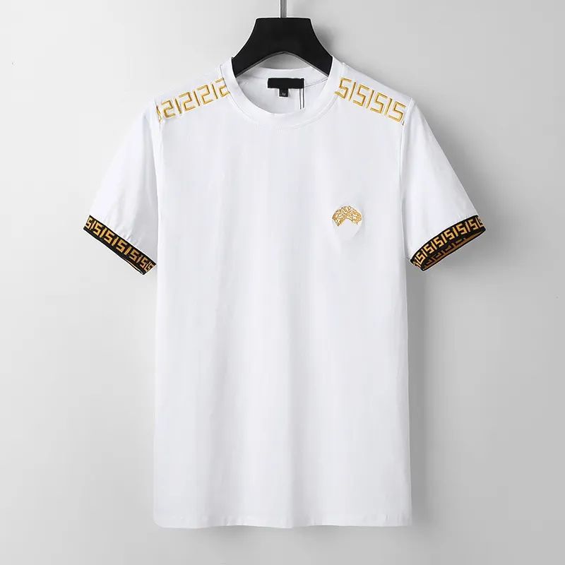 Mens Designer Cotton T Shirt Letter Print Graphic Tee Vintage Hip Hop Loose Sports Short Sleeve Tops Men Streewear#88