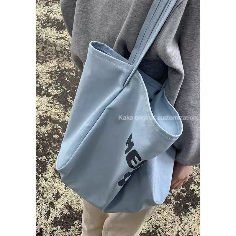 New canvas commuting multifunctional bag, large capacity outdoor tote bag, trend designer fashion women's crossbody bag, shoulder bag