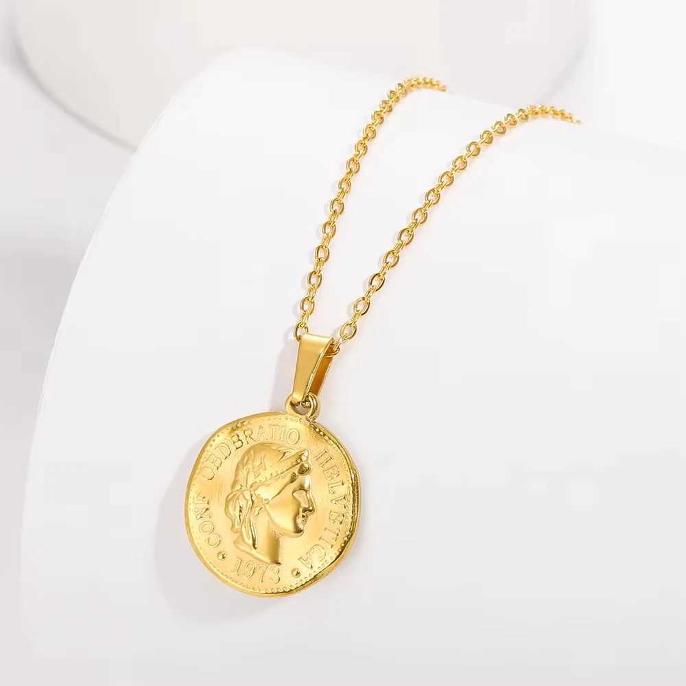 Goddess Cleopatra Artemis Athena Hecate Necklace Stainl Steel Greek Mythology God Necklace Birtay God Jewelry XJ250524