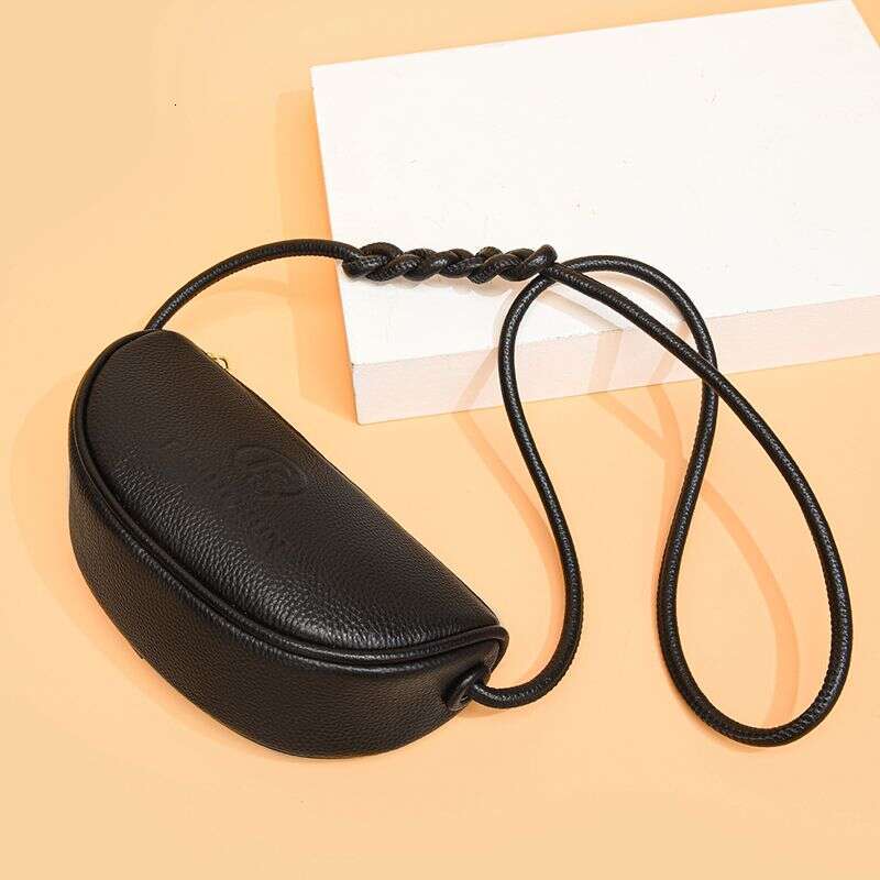 saddle women's new fashionable texture niche design dumpling casual versatile soft leather shoulder crossbody bag