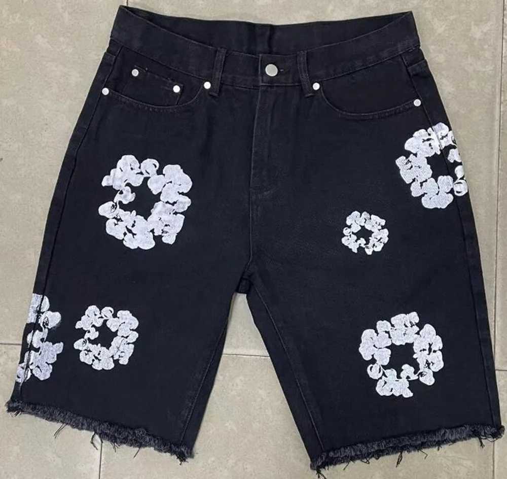 MAQVOB Excellent Quality Apparel High Street Jean Wear Euro US Size Spring Summer Jean Demin Shorts for Men and Women Z250524