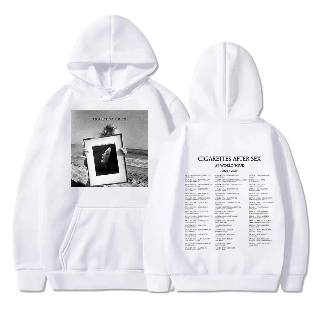 Cigarettes After Sex Xs World Tour 2024 Hoodie Women Men Pullover Sweatshirt Sweater Harajuku Tops W250524