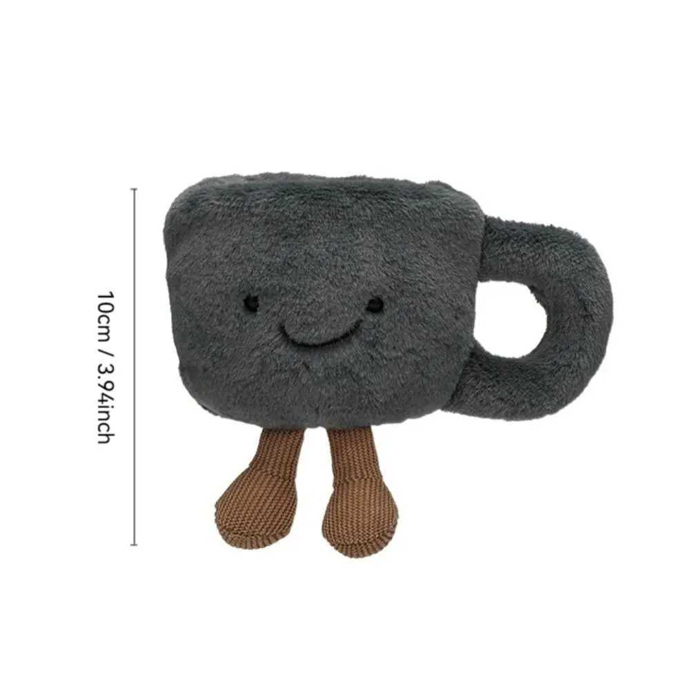 10cm Jelly Cat Fun Coffee Cup Kawaii Furry Plush Toys Soothing Sleep Plush Doll Cute Surprise Gift for Boys Girls Home Decor W250524
