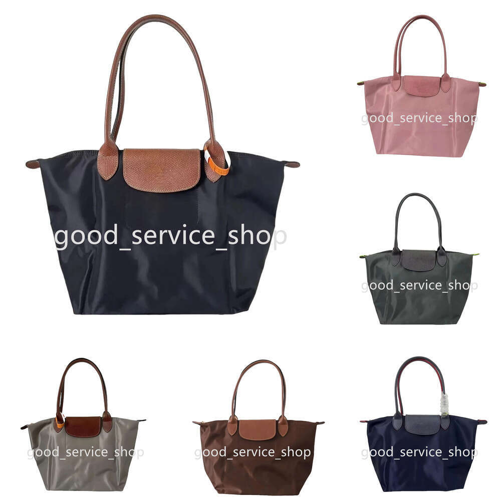 Tote Bag Designer Handbag Large Capacity Computer Beach Travel Nylon Shoulder Bag Casual Canvas With Zipper Bf7 longlies champly tote bag