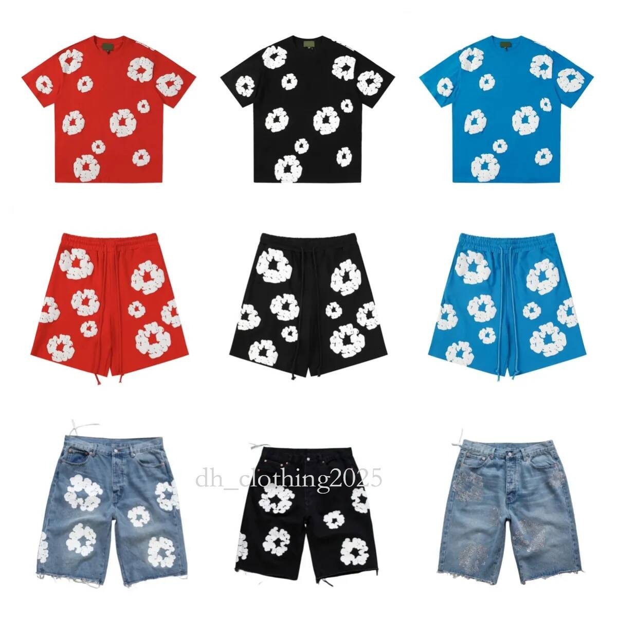 Denim Shorts Tearsshorts Mens Jeans Short Pants Designer Denim Jeans Womens Tearsshorts Baggy Summer Essential Holes High Quality Embroidered Jeans For And 2ab