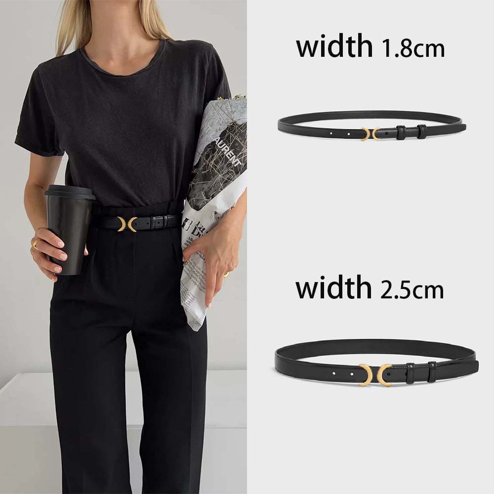 Designer belt Letter belt decoration simple women fashion belts for women designer Pair with jeans and skirt width 1.8cm 2.0cm with box