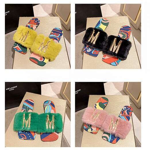 Large Size Slippers Women's Fashionable Sandals Colorful And Versatile Designer Sandals For External Wear Factory Free Shipping Wholesale Women&#