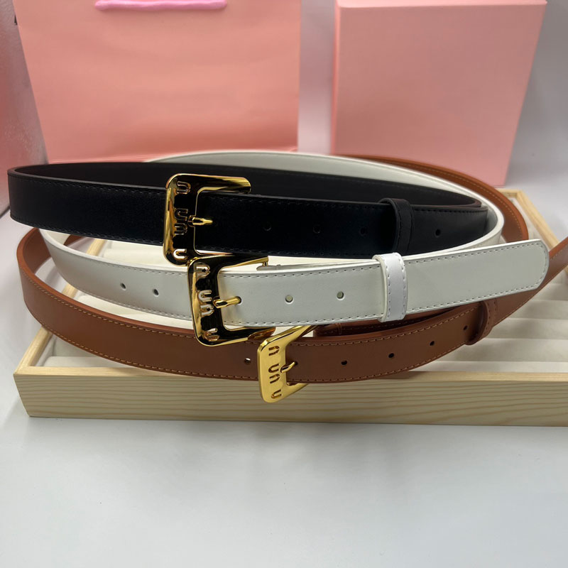 Women designer belt Classic fashion Width 3 cm Zinc alloy buckle Casual monogrammed buckle embellishment Women's leather belt Fine gift box