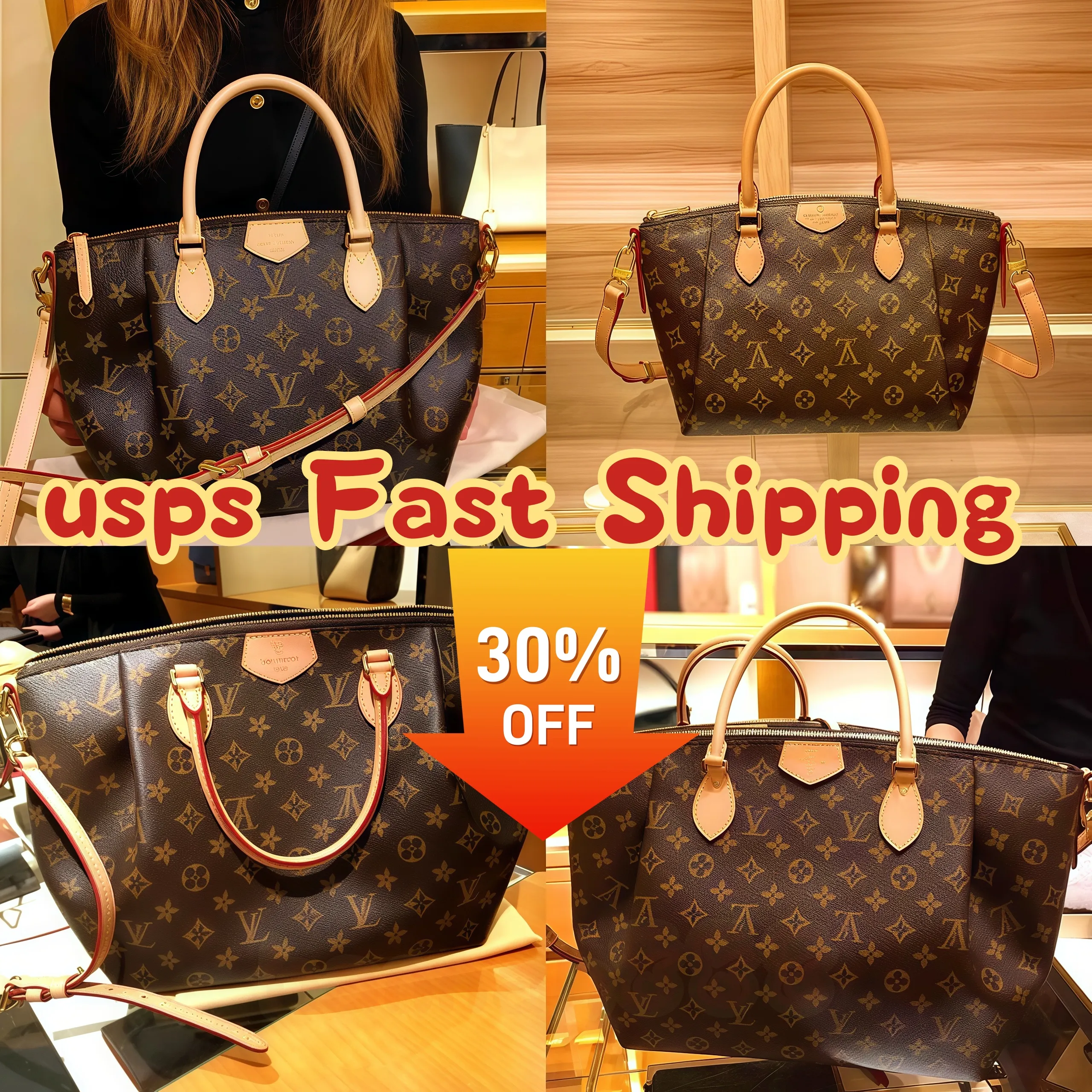 MM size 40156/M40995 2pcs/set Luxury Designer Bag Naverfullities Enbossed Flower Women Handbag Shoulder Bags Fashion Composite Lady Clutch beach Tote Bag Purse