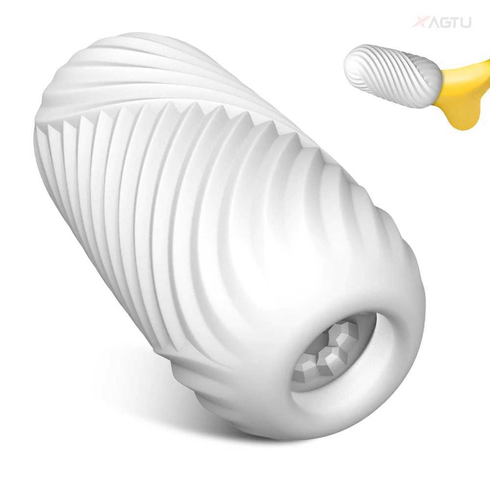 Male Masturbation Goods Silicone Stretchable Masturbator for Men Pocket Pussy Waterproof Sex Toy for MenXJ250524