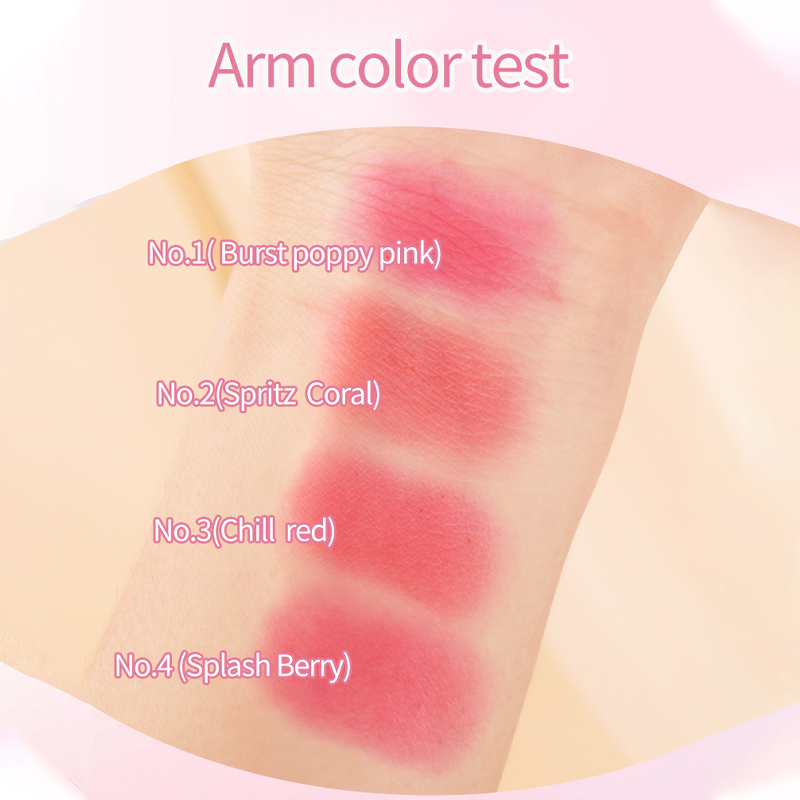 Milk BKILO Blush Stick Lipstick Lip And Cheek Dual-Use Transparent Tinting Lip Balm For Brightening And Coloring