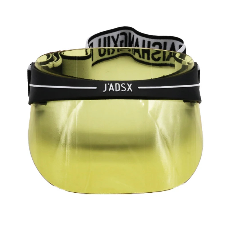 Outdoor Travel Sun Cap Unisex Randomly Sent with And Without Yellow Color Transparent PVC Golf Cap Hats for Women250522