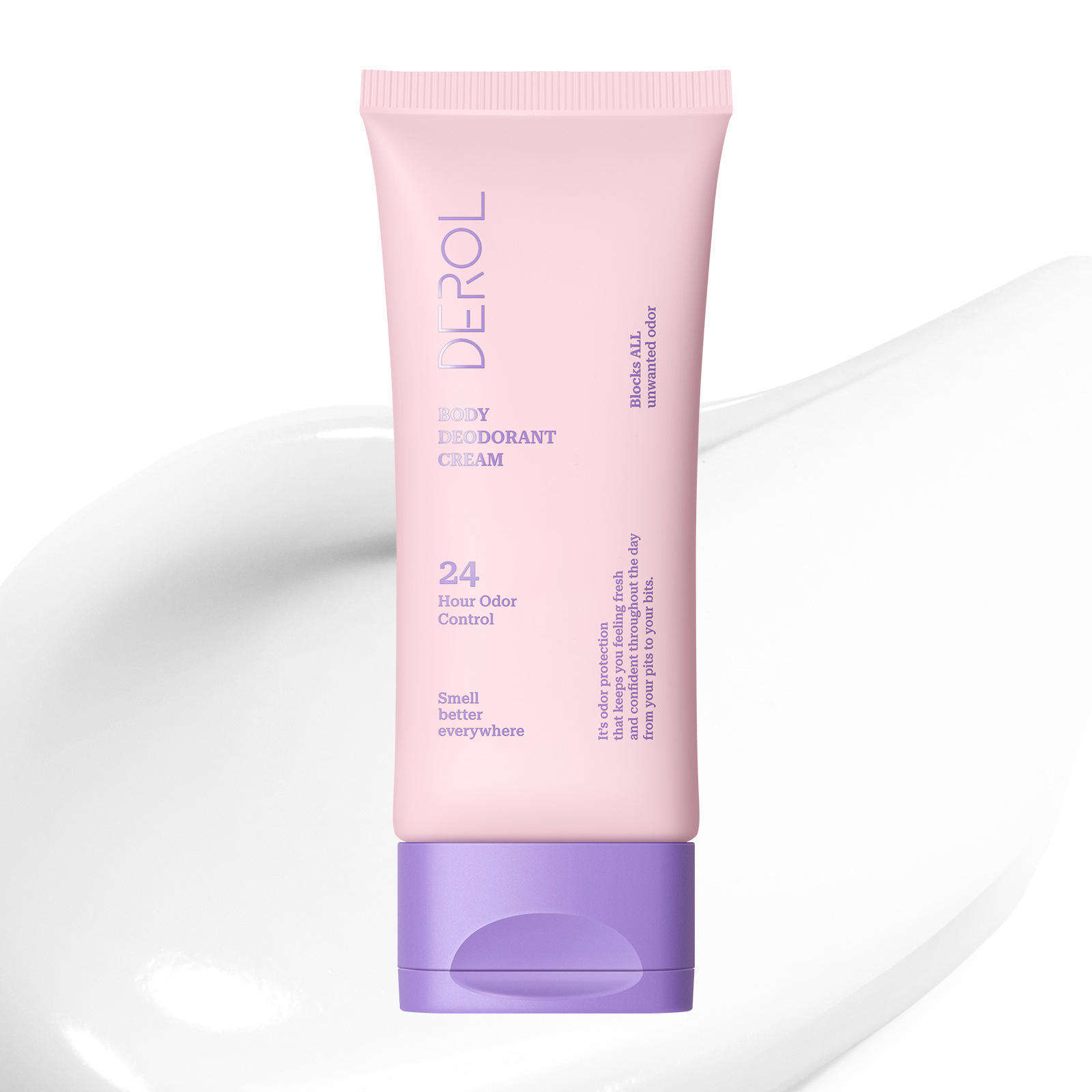 Derol Antiprspirant Body Lotion Rafraîchissement parfum Désodorant Fresh Deodorant Dry aisselles Crème de désodorisation inodore