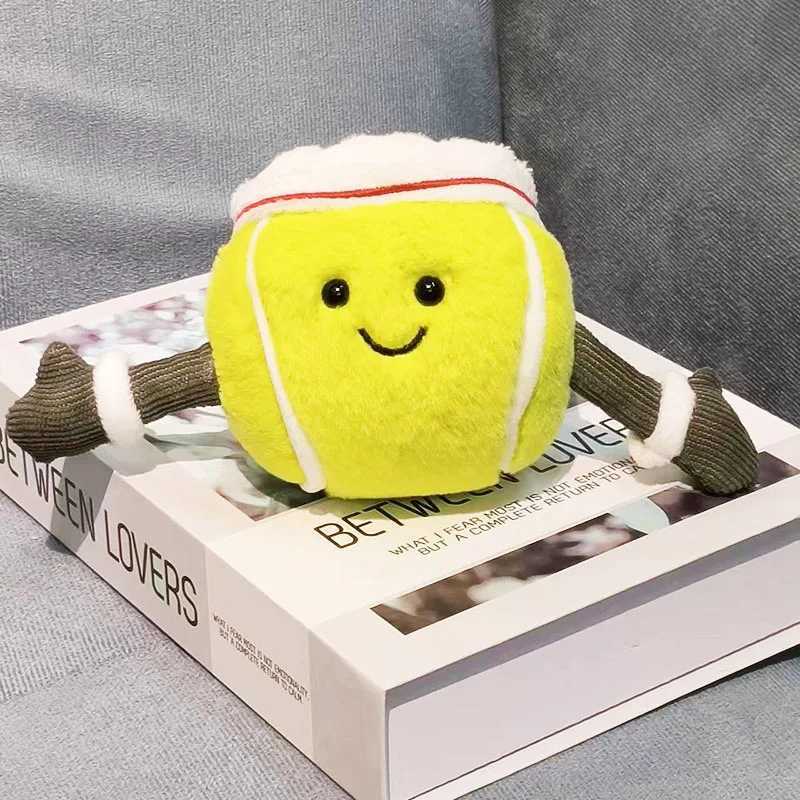 New Jellycat Fun Ball Sports Dolls Home Bedroom Plush Toys Cute Doll Decorations Car Ornaments Collection Popular Holiday Gifts W250524
