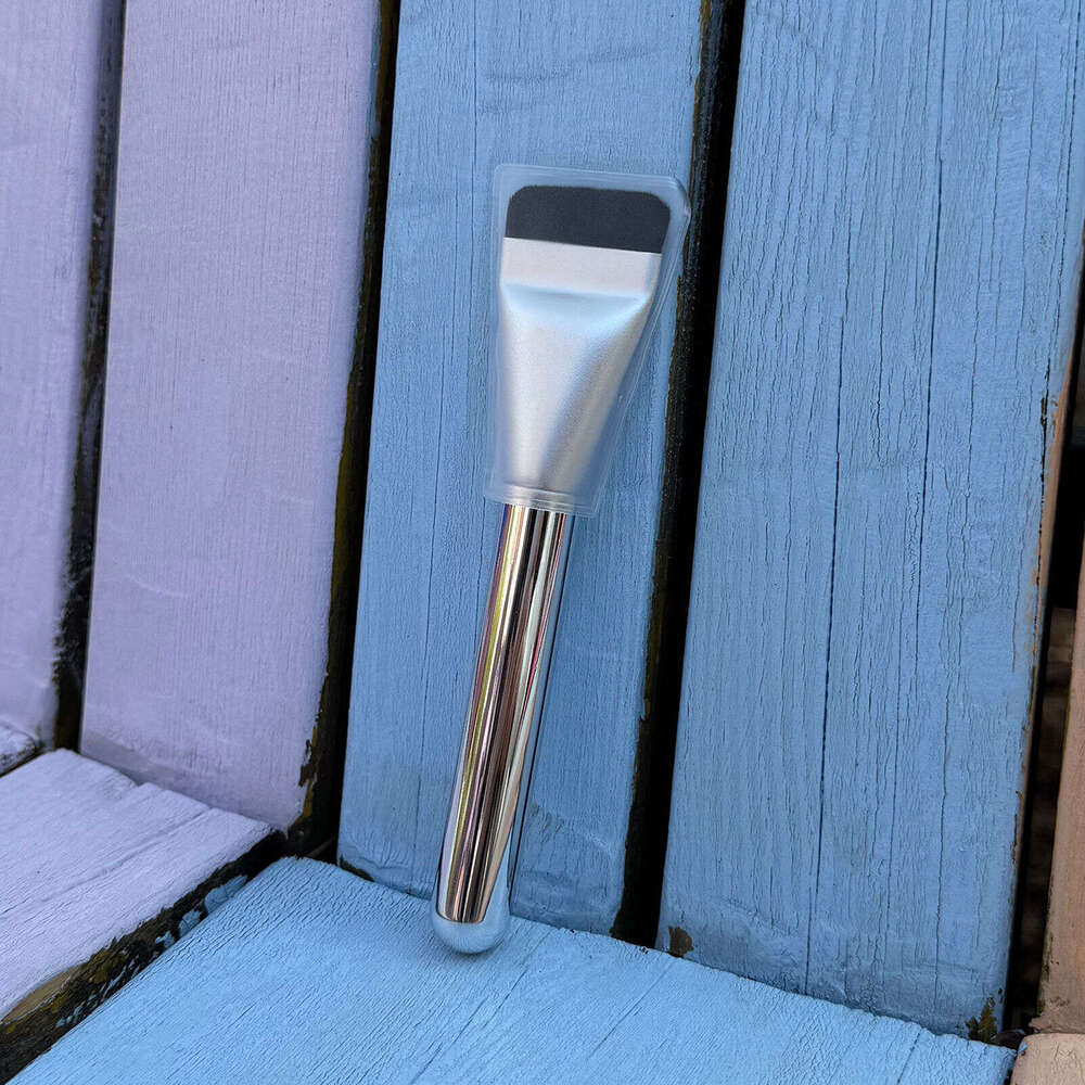 DHgadges Ultra Thin Flat Top Foundation Brush High Density Nylon Bristles for Liquid and Powder Makeup