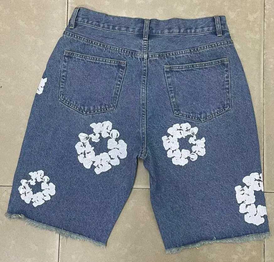 MAQVOB Excellent Quality Apparel High Street Jean Wear Euro US Size Spring Summer Jean Demin Shorts for Men and Women Z250524