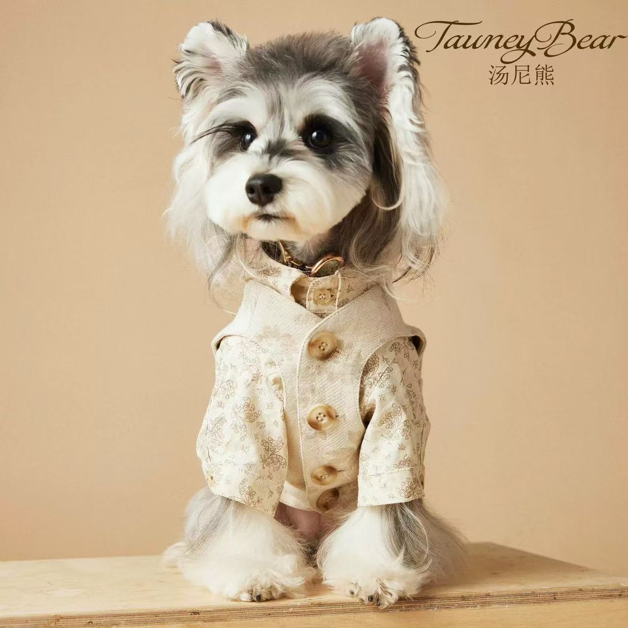 T00283 Autumn and winter dog clothes dress pet schnauzer teddy bear bichon yorkshire terrier maltese pomeranian shiba inu cat