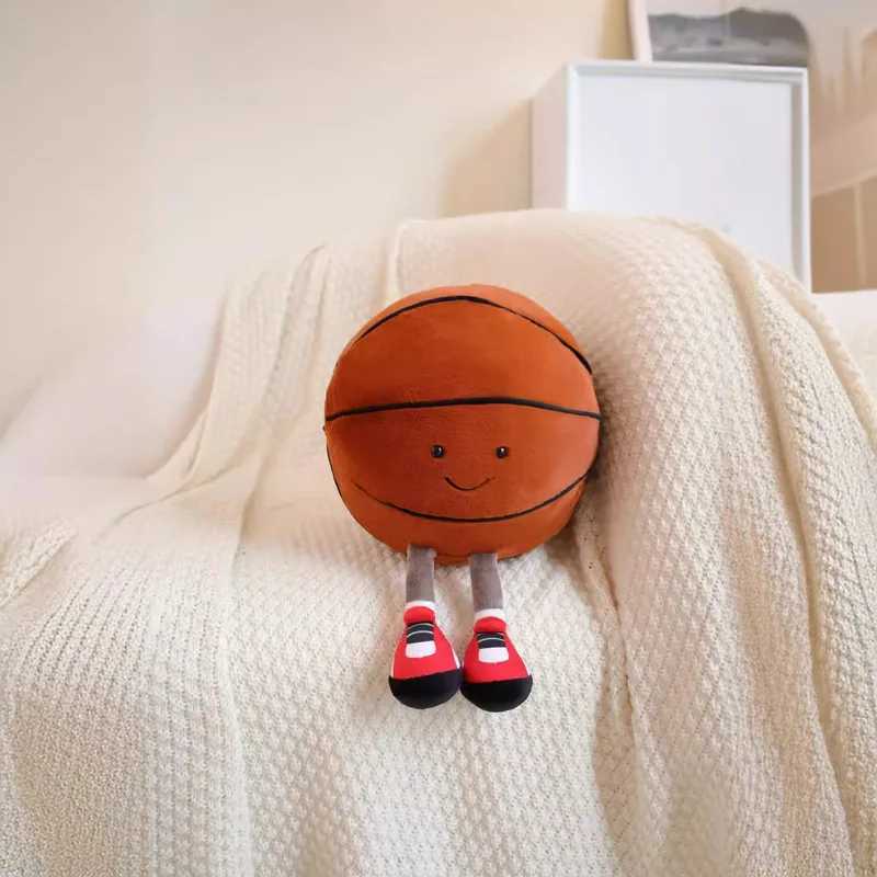 New Jellycat Fun Ball Sports Dolls Home Bedroom Plush Toys Cute Doll Decorations Car Ornaments Collection Popular Holiday Gifts W250524