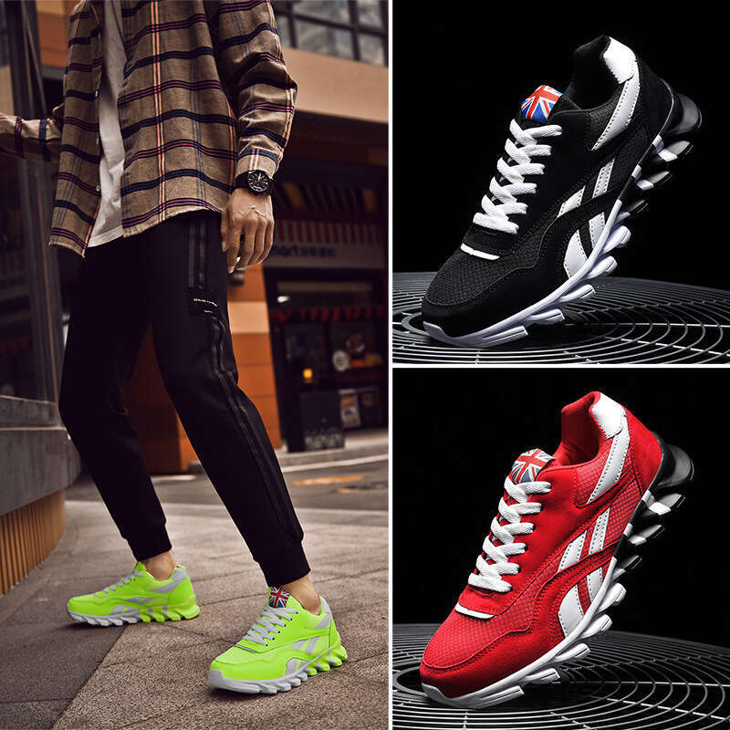 Sneakers Spring Men's Trendy New Running Shoes Designer Men's Shoes Flyknit Breathable Large Men's Shoes Wholesale Free Shipping Runnin