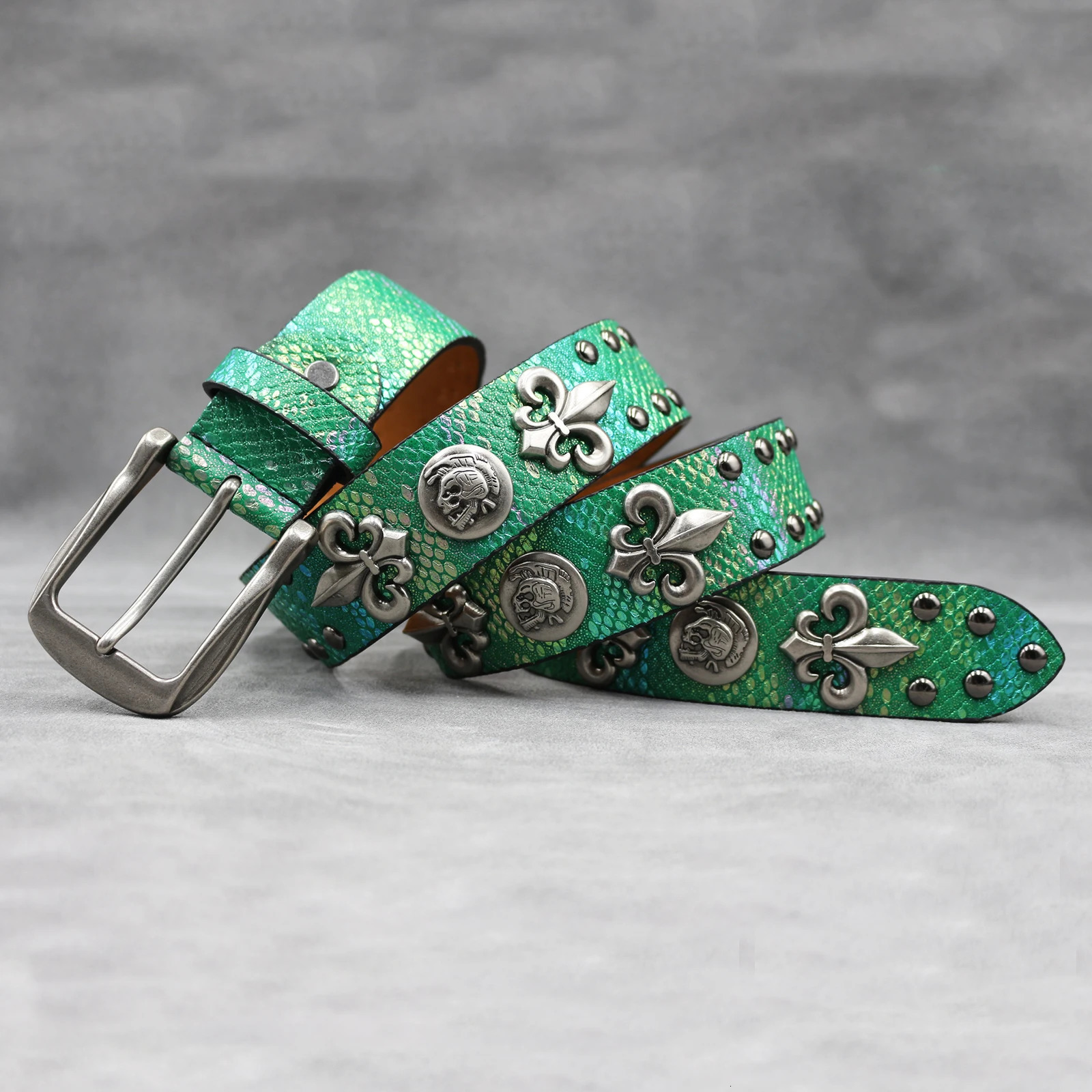 Riveted Belts Fashion Exquisite Trend Hip-hop Jeans Belt Punk Western Women Cowboy Women Cowboy Belt 250520